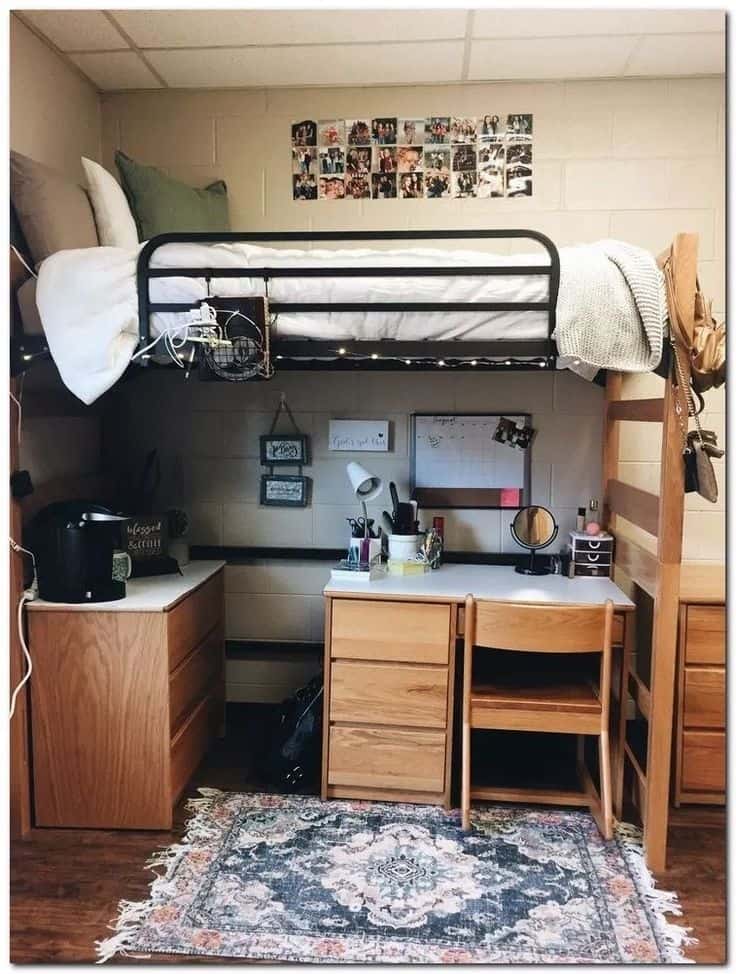 Vertical Dorm Room Ideas