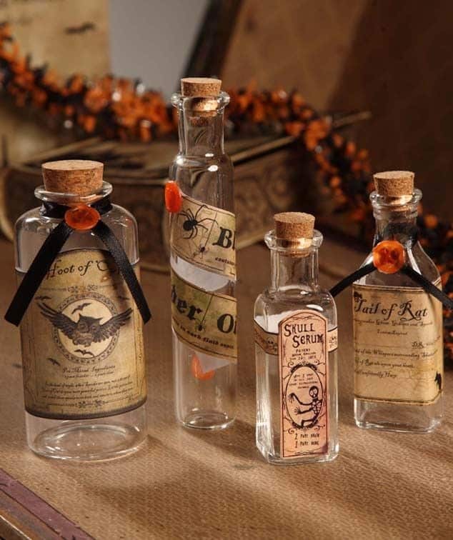 Vintage Potion Bottles