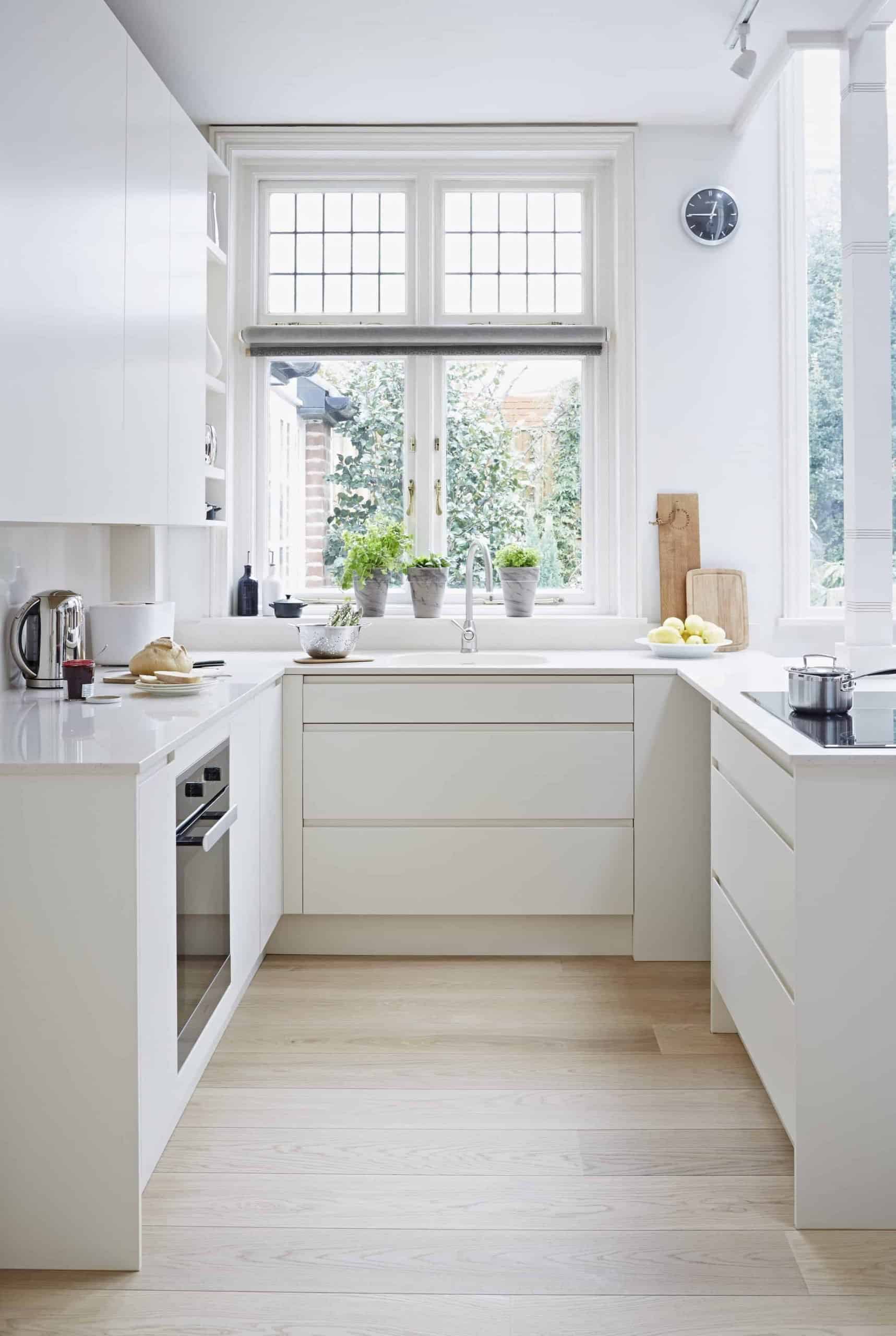 White Tiny House Kitchen Ideas