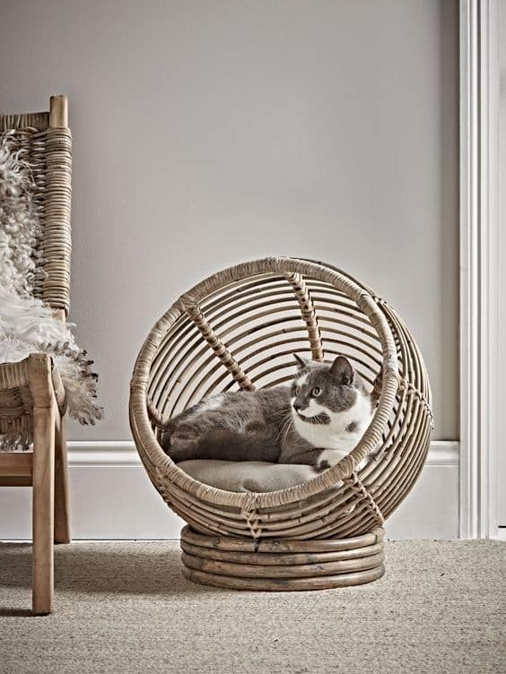 Wicker Chair Diy Cat Hammock