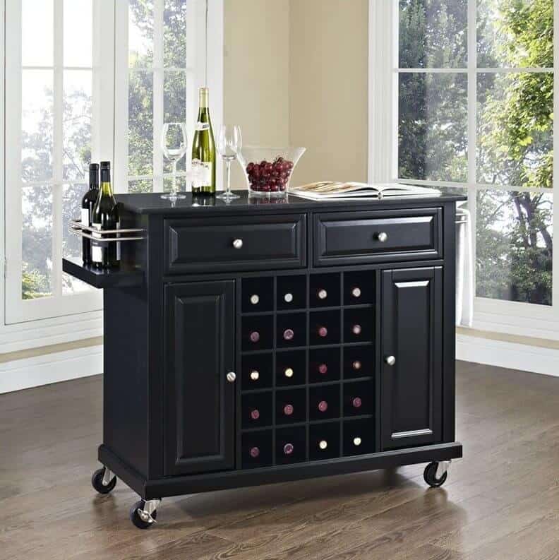 Wine Rack Kitchen Cart Ideas