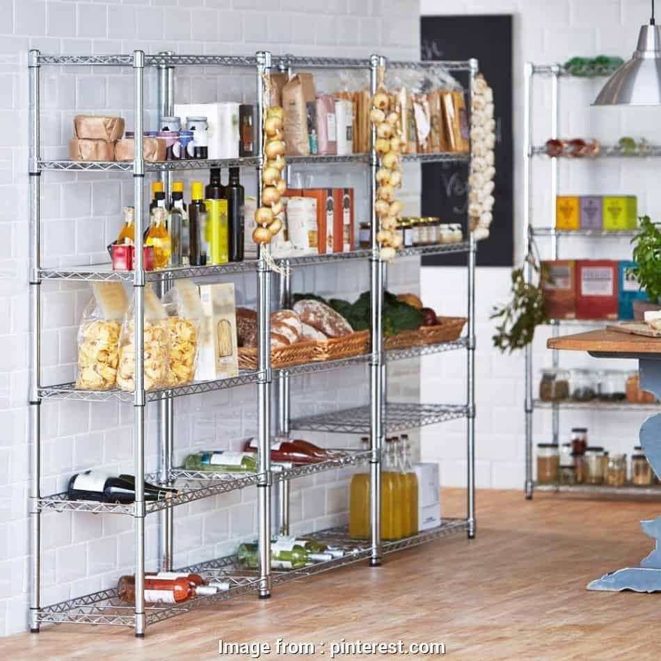 Wire Kitchen Shelves